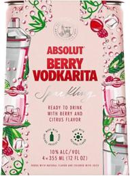 Absolut Cocktail Berry Vodkarita (12oz can) (12oz can)