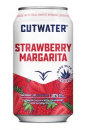 Cutwater Spirits - Strawberry Margarita 12oz Cans (4 pack 12oz cans)