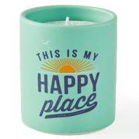 Life is Good Candle - This is My Happy Place