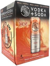 White Claw Peach Vodka Soda 12oz Can